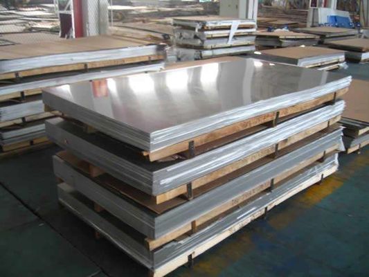 Ferritic Stainless Steel Flat Sheet , Carbon Steel Sheet Metal Straight Chromium